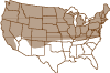 USA Map for seeds